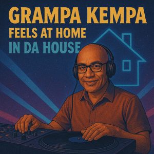 Grampa Kempa feels at home in da house