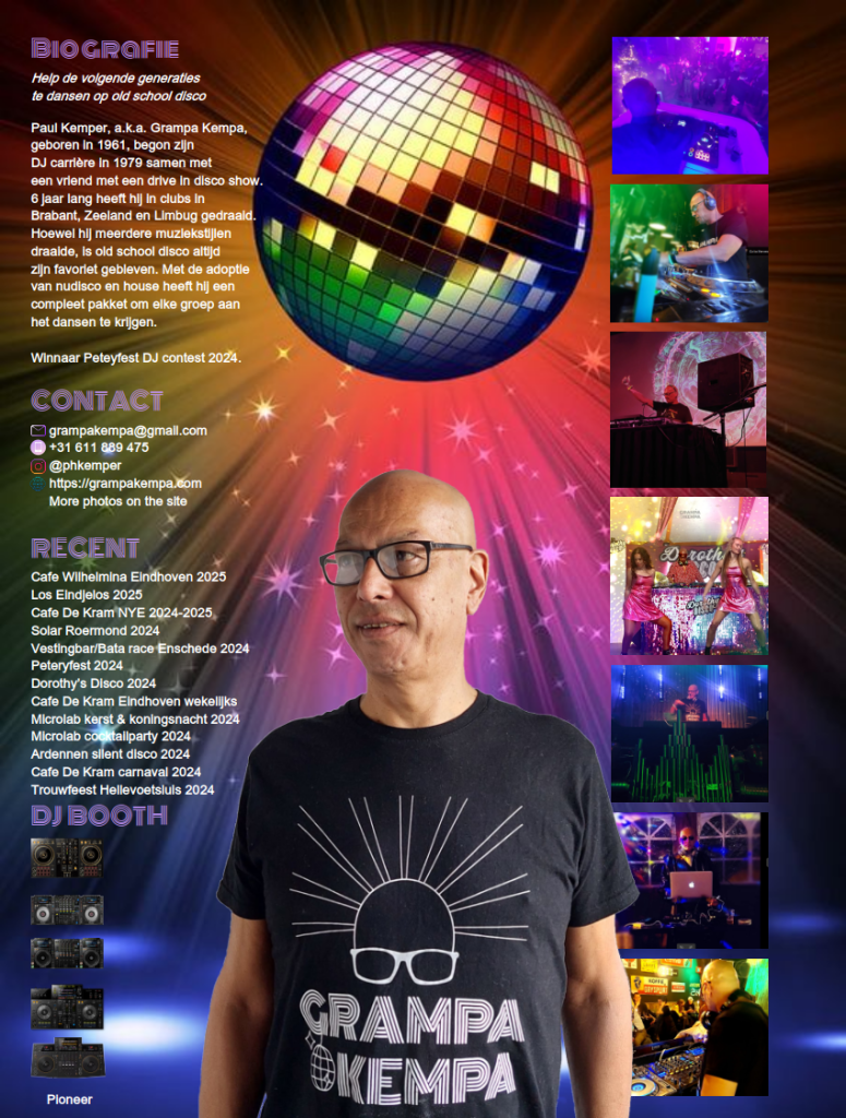 DJ Grampa Kempa presskit